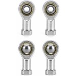 Tigrezy 4 pi�ces 6mm embout roulement � rotule m6 x 1. 0, femelle fil�tage auto - lubrifiantes