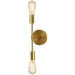 Tigrezy appliques murales dores, lumire de vanit de salle de bain  2 lumires, appliques murales ...