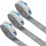 Tigrezy feutrine adhesive 5 rouleaux?100 x 2cm?d�coupe libre de toute taille ou forme feutre patin antiderapan ...