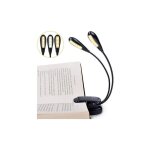 Tigrezy, lampe de lecture rechargeable  14 led, lampe de lecture  clipser, lampe de pupitre, 3 luminosits ...