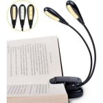 Tigrezy, lampe de lecture rechargeable à 14 led, lampe de lecture à clipser, lampe de pupitre, 3 luminosités ... Tigrezy, lampe de lecture rechargeable à 14 led, lampe de lecture à clipser, lampe de pupitre, 3 luminosités ...
