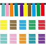 Tiquette de cables, 10 couleurs 300 pices tiquettes auto - adhsives de cble tanche identification ...