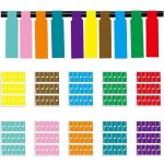 Tiquette de cables, 10 couleurs 300 pi�ces �tiquettes auto - adh�sives de c�ble �tanche identification ...