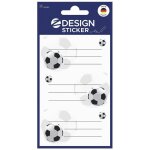 Tiquettes pour livres � football � 59245