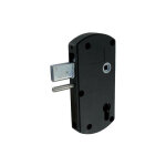 Tirard ? serrure modulox pour portillon 35 mm ? p�ne levant noir ? bo�tier composite ? installation en ...