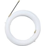 Tire fils electrique aiguille nylon avec t�te flexible de guidage, oeuillet de tirage aide tirage c�bles, ...