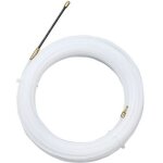 Tire fils electrique aiguille nylon avec t�te flexible de guidage, oeuillet de tirage aide tirage c�bles, ...