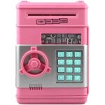Tirelire atm �lectronique � roulement automatique avec coffre - fort combin� pour gar�ons, filles, enfants, ...