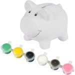 Tirelire en cramique pour peinture  la main