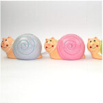 Tirelire escargot color� 10cm en c�ramique