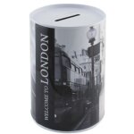 Tirelire london en m�tal, design urbain et moderne, 12, 5 x 8 cm, pour �pargner et d�corer - marque