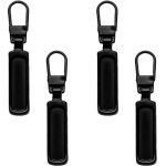 Tirette fermeture eclair, 4 pcs tirettes de r�paration fermeture eclair, m�tal zipper pull, zipper pull ...