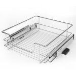 Skecten - tiroir panier de rangement tlescopique d'armoire de cuisine de salle de bain rail inclus en ...