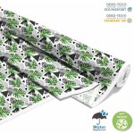 Tissus d�coratifs d'ext�rieur oxford - motif feuilles triangles i dx167