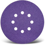 Titanium hd disques abrasifs auto - agrippants, 150 mm, 8 trous, p. ponceuses excentriques, mix céramique ... Titanium hd disques abrasifs auto - agrippants, 150 mm, 8 trous, p. ponceuses excentriques, mix céramique ...