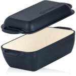 Mahlzeit cocotte en fonte avec couvercle émaillée, 4, 8 litres, blue berry, cocotte 2en1 avec poêle Mahlzeit cocotte en fonte avec couvercle émaillée, 4, 8 litres, blue berry, cocotte 2en1 avec poêle