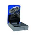 Tivoly - coffret de 19 forets mtaux t hss taills meuls pointe en croix par 0. 5 mm 11452070015