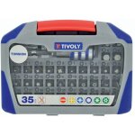 Coffret 35 pi�ces - 34 embouts torsion + 1 porte - embout magn�tique quick change - tivoly