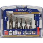 Tivoly - coffret de 6 forets taraudeurs hss queue hexa m3 � m10