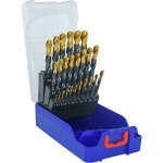 Tivoly ? coffret t - box de 25 forets m�taux hss steam tin technic �1 � 13mm par 0, 5mm