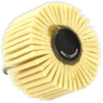 Tivoly ? roue � lamelles feutre (cartonnette brochable) / dim �6030mm tige 6mm