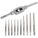 Tlily - 10 pi�ces micro - taps bit petite main filetage tarauds m1 - m3. 5 hss mini bouchon m�trique ...