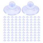 Tlily - 100 pi�ces ventouses transparentes, en plastique, coussinets sans crochets pour ext�rieur, cuisine, ...