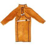 120cm tablier de soudage ignifuge � manches longues soudeur v�tements protection en cuir fendu r�sistant ...