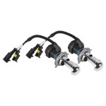 Tlily - 2x ampoule auto hid bi - xenon faisceau hi / low h4 ampoule (55w, 6000k)