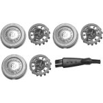Tlily - 4 pièces séries lames de rechange coupe tête rasoir électronique pour hq4 série hq30 hq40 hq46 ... Tlily - 4 pièces séries lames de rechange coupe tête rasoir électronique pour hq4 série hq30 hq40 hq46 ...