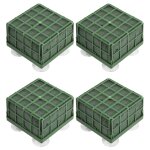 4 pièces support de fleur cage en mousse florale avec et ventouse pour arrangement floral pièce maîtresse ... 4 pièces support de fleur cage en mousse florale avec et ventouse pour arrangement floral pièce maîtresse ...