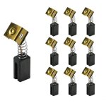 5 paires de brosses en 6. 4x7. 9x12. 5mm 596071 - 00 pour black&decke meuleuse d'angle moteurs �lectriques ...