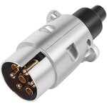 Tlily - 7 - broche adaptateur remorque robuste broche rond 7 - pole connecteur cablage 12v attelage remorquage ... Tlily - 7 - broche adaptateur remorque robuste broche rond 7 - pole connecteur cablage 12v attelage remorquage ...
