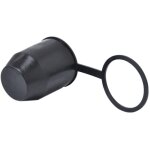Tlily - boule de barre remorquage noire capuchon protection type enfichable pour attelage voiture remorque ...