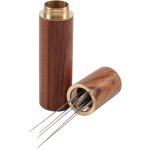 Coffee tamper aiguilles en acier inoxydable espresso poudre agitateur distributeur niveleur outils wdt ...