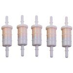 Tlily - filtre � carburant 8mm 5 / 16 pouces pour moteur hors - bord mercury 35 - 879885q 35 - 879885t ...