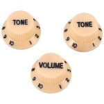 Nouveau cream dark bleu font 1 volumeand 2 tone guitar control boutons pour strat Nouveau cream dark bleu font 1 volumeand 2 tone guitar control boutons pour strat