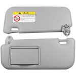 Pare - soleil de voiture pour 2014 2015 2016 2017 74320 - 02b21 74310 - 02k91 avec miroir auto accessoires ...