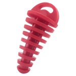 Silencieux tuyau d'échappement bouchon de lavage pour moto dirt bike atv quad 2 4 temps, rouge Silencieux tuyau d'échappement bouchon de lavage pour moto dirt bike atv quad 2 4 temps, rouge