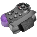 Tlily - tlcommande sans fil au volant universel 11 boutons pour lecteur cd dvd mp5 de voiture