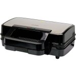 Appareil à sandwich, grill, toast et gaufres xxl 3 en 1 900 w - w - 67530 Appareil à sandwich, grill, toast et gaufres xxl 3 en 1 900 w - w - 67530