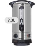 Todeco distributeur de boissons chaudes 9, 3l, 1500w, marmite � vin chaud en inox avec bac r�cup�rateur, ...