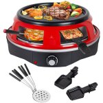 Four  pizza lectrique 3 en 1, 1200w, avec 6 mini pelles  pizza, 6 pole  fromage, plat de cuisson ...