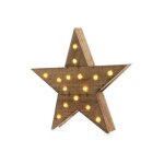 Edm - toile de no�l lumineuse blanc dim 6. 5x40x39 cm - 20l