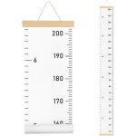 Toise murale b�b� � suspendre r�gle mesure croissance jusqu?� 15 ans (blanc)