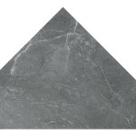 Tolletour - 5 boites de 11 dalles auto - adhsives - 5 m - design 30cmx30cm slate. marbre gris