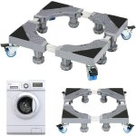Tolletour - base de machine  laver rfrigrateur chariot roller support roulant pour sche linge lave ...