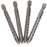 Tomshoo 4 / 6 pack 6. 3 pouces piquets de tente de camping ultralégers coupe - vent piquets de tente ... Tomshoo 4 / 6 pack 6. 3 pouces piquets de tente de camping ultralégers coupe - vent piquets de tente ...