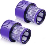 Lot de 2 filtres arrire de rechange v10 pour aspirateur dyson v10, v10 absolute, v10 animal, v10 motorhead, ...
