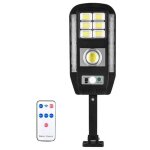 Lampadaires solaires d'extrieur, clairage de parking commercial haute puissance, du crpuscule  l'aube, ...